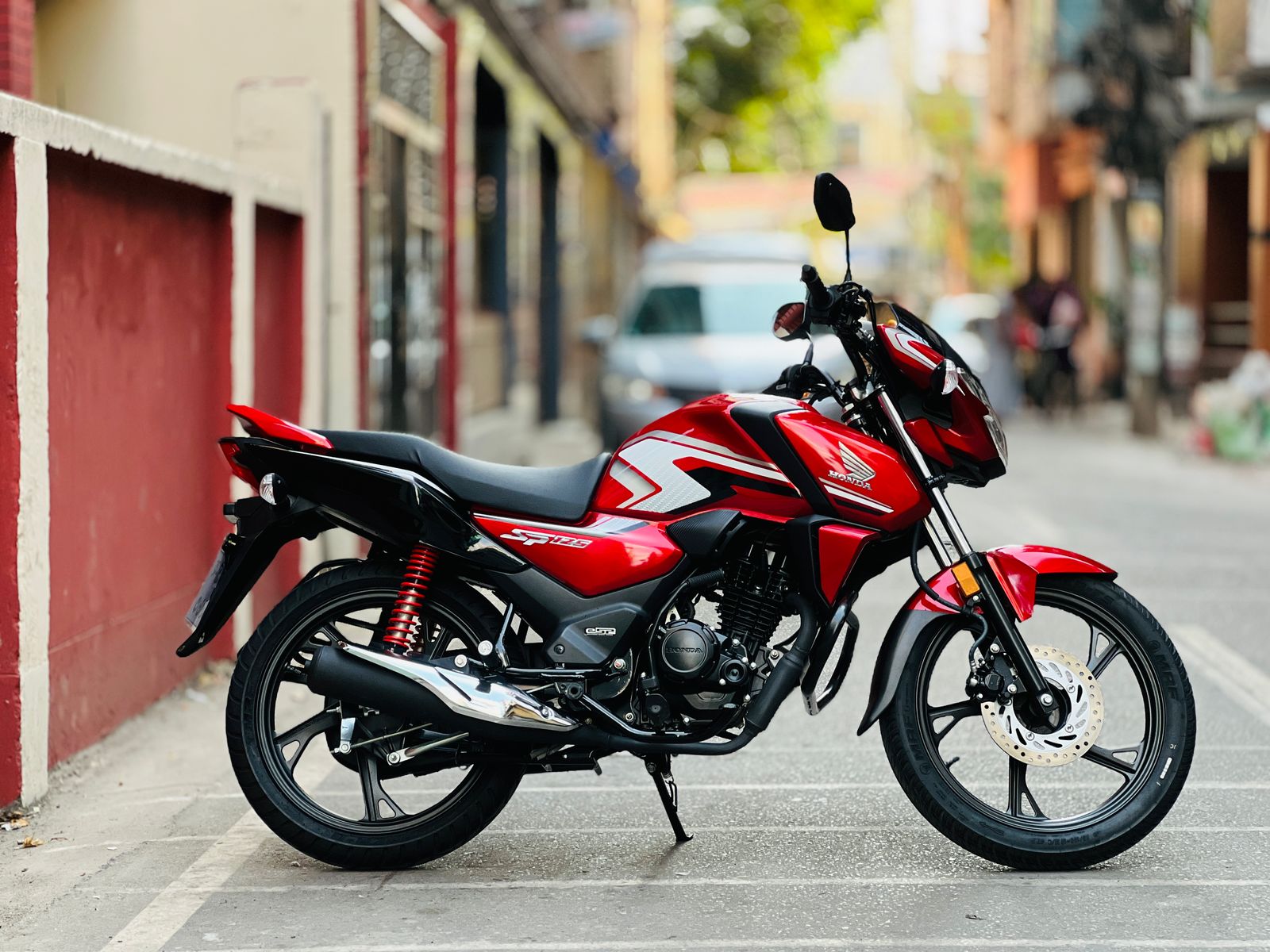 Honda Sp 125 Red Color Red Colour Honda Sp Shine Bs6 All Colours