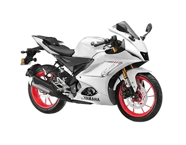 YAMAHA R15 V4 BS7 ABS Intensity White INDIAN