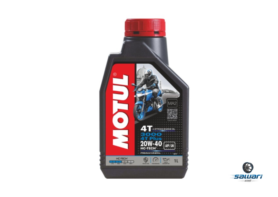 Motul 3000 4t plus Mineral 20w40 Motor-Cycle Engine Oil